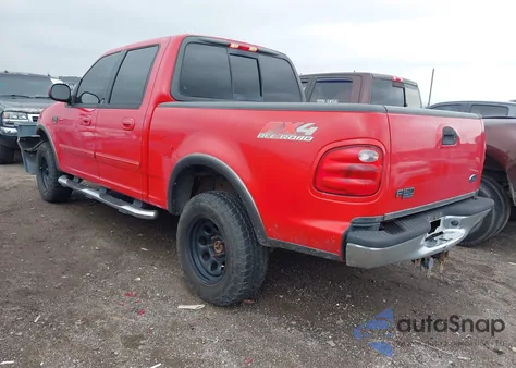 2002 Ford F-150 Lariat/Xlt из США, поврежденный, VIN 1FTRW08612KD37489
